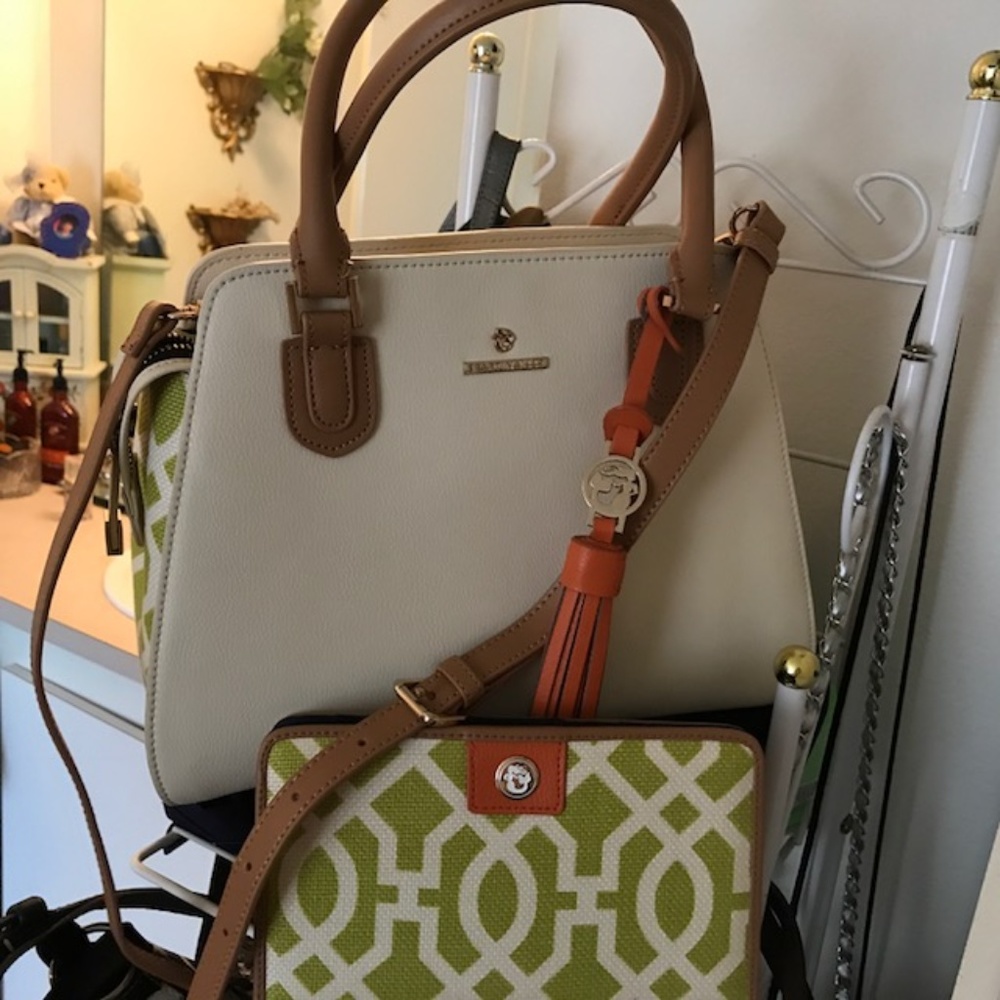 Heyward Alljoy Satchel by Spartina 449 and Wallet